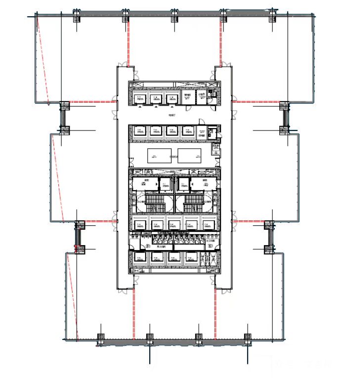 上海华润中心平面图